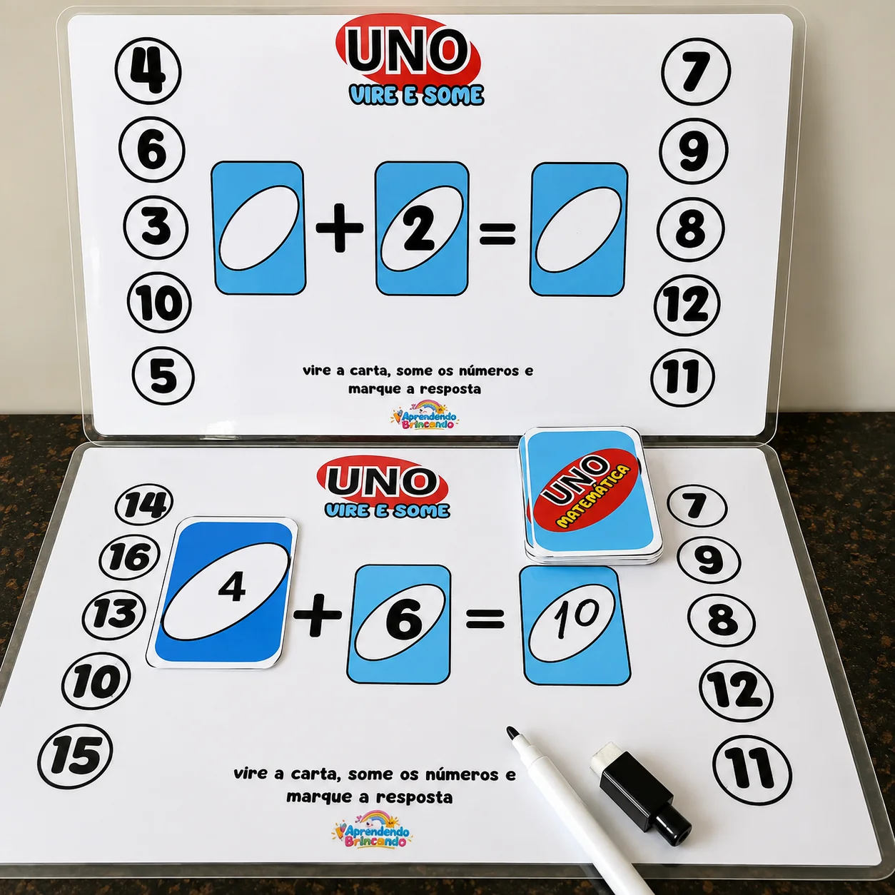 UNO Vire e Some – Jogo Matemático de Adição — amostra 2: Jogo matemático lúdico de adição com cartas, números e desafios… UNO Vire e Some – Jogo Matemático de Adição — amostra 2: Jogo matemático lúdico de adição com cartas, números e desafios…