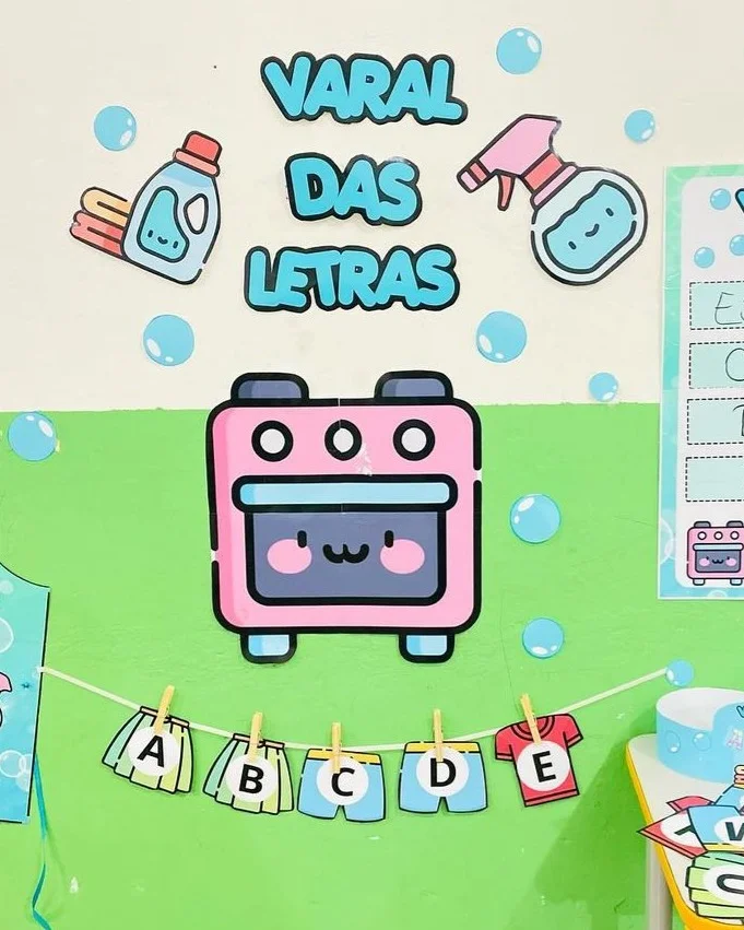 VARAL DAS LETRAS – Atividades para Imprimir — Alfabetização para Educação Infantil: Arquivo para trabalhar a formação o… VARAL DAS LETRAS – Atividades para Imprimir — Alfabetização para Educação Infantil: Arquivo para trabalhar a formação o…