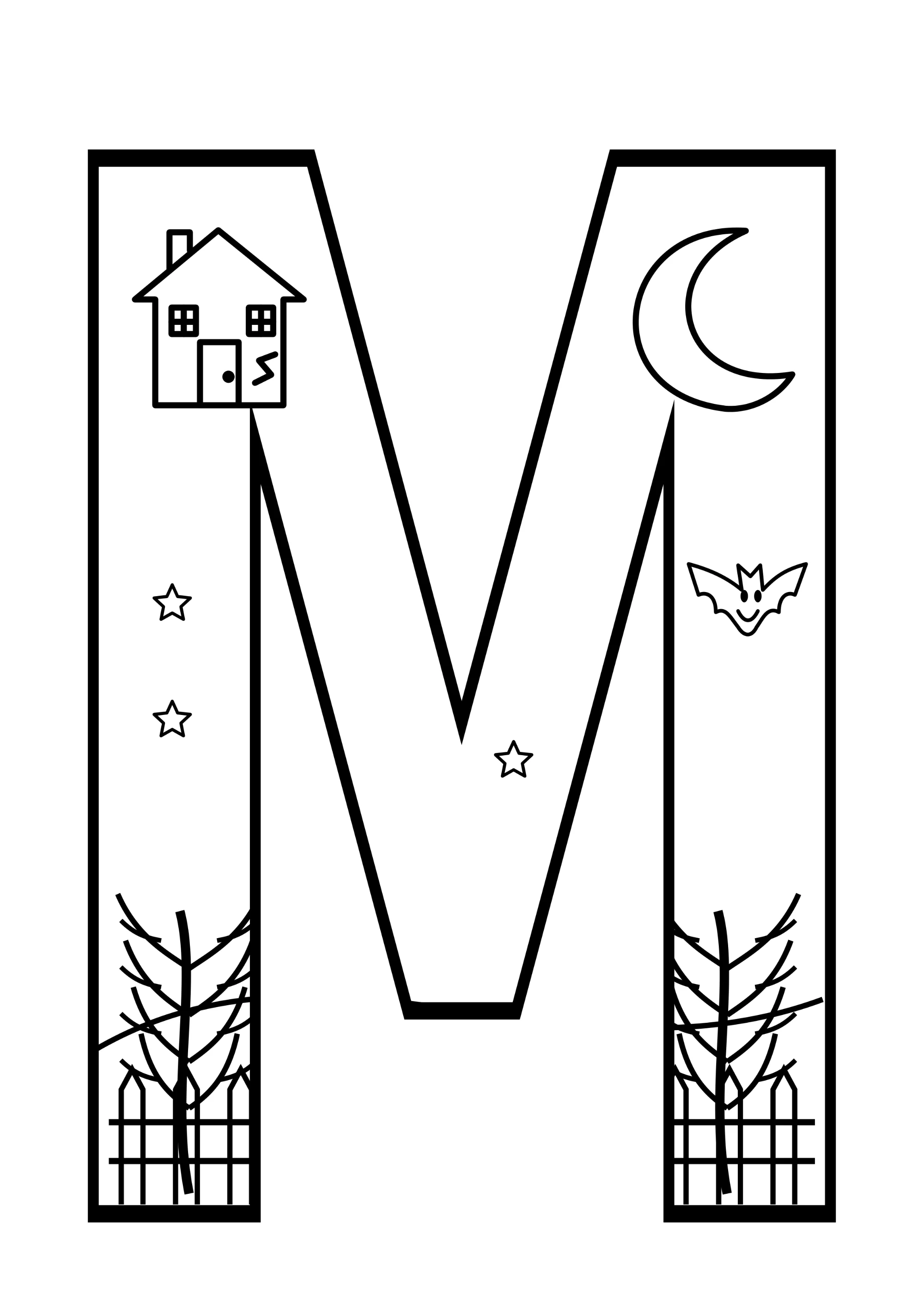 Varal Halloween: Alfabeto de A a Z para Decoração de Sala de Aula — amostra 3: Faixa etária / Ano escolar