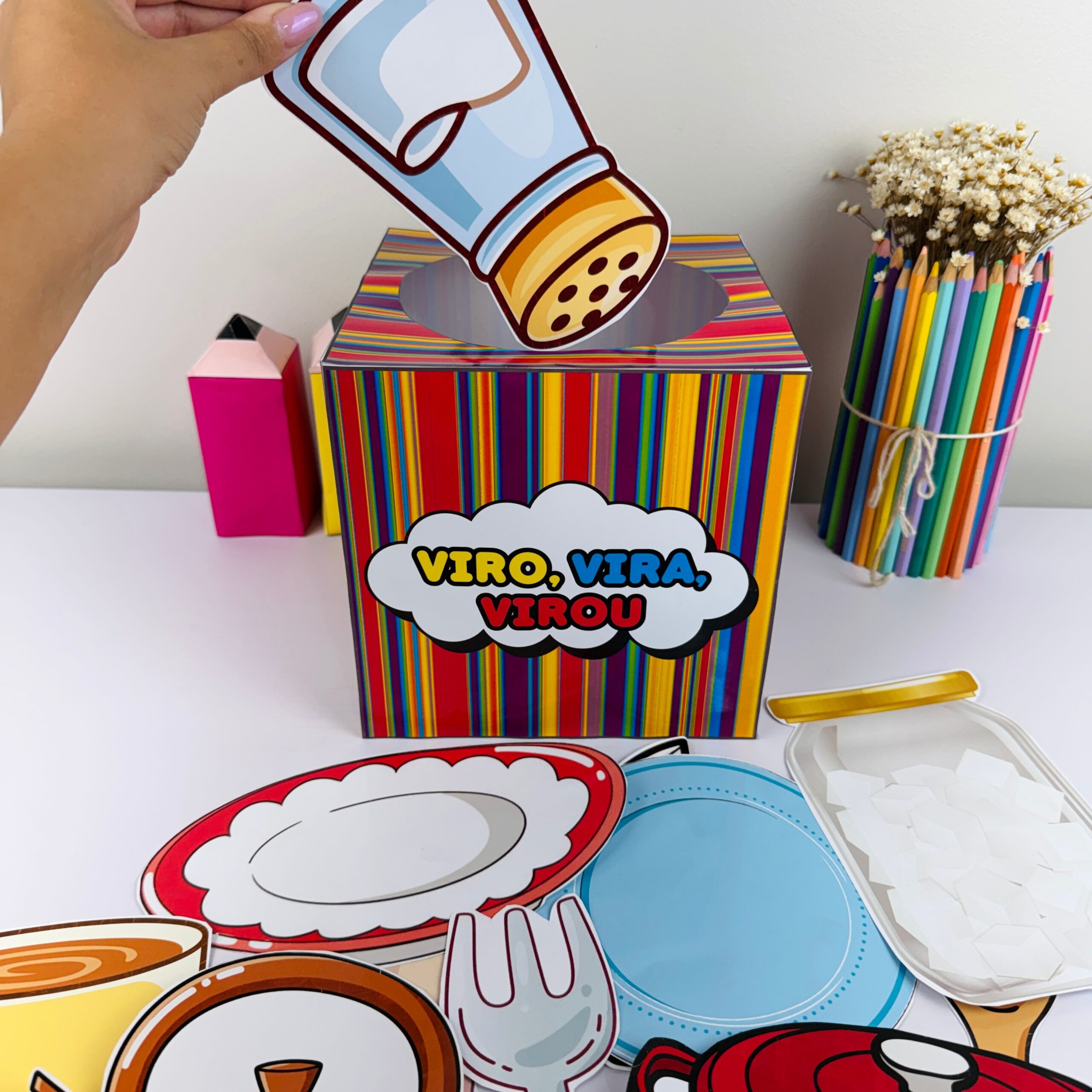 Viro, vira, virou:caixa pedagógica – PDF para Imprimir | Educação Infantil e Anos Iniciais — História para Educação…