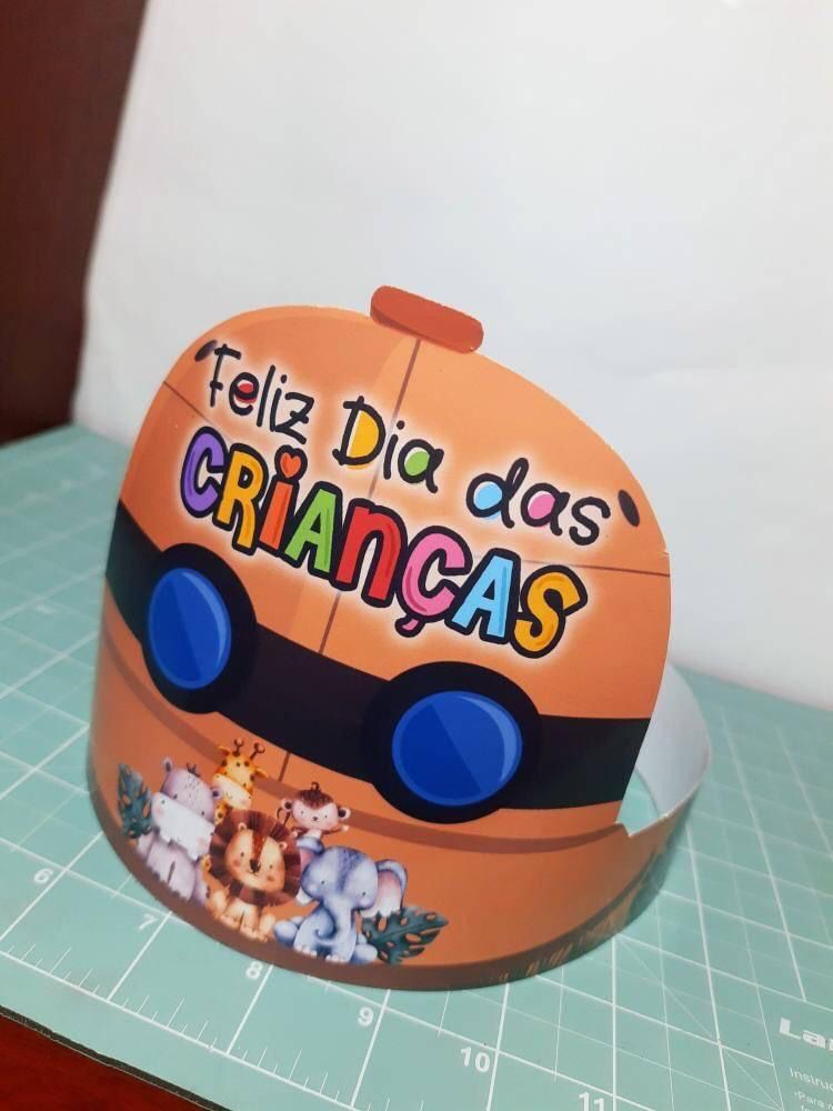 Viseira / coroa dia das crianças: safari – PDF para Imprimir — capa do material