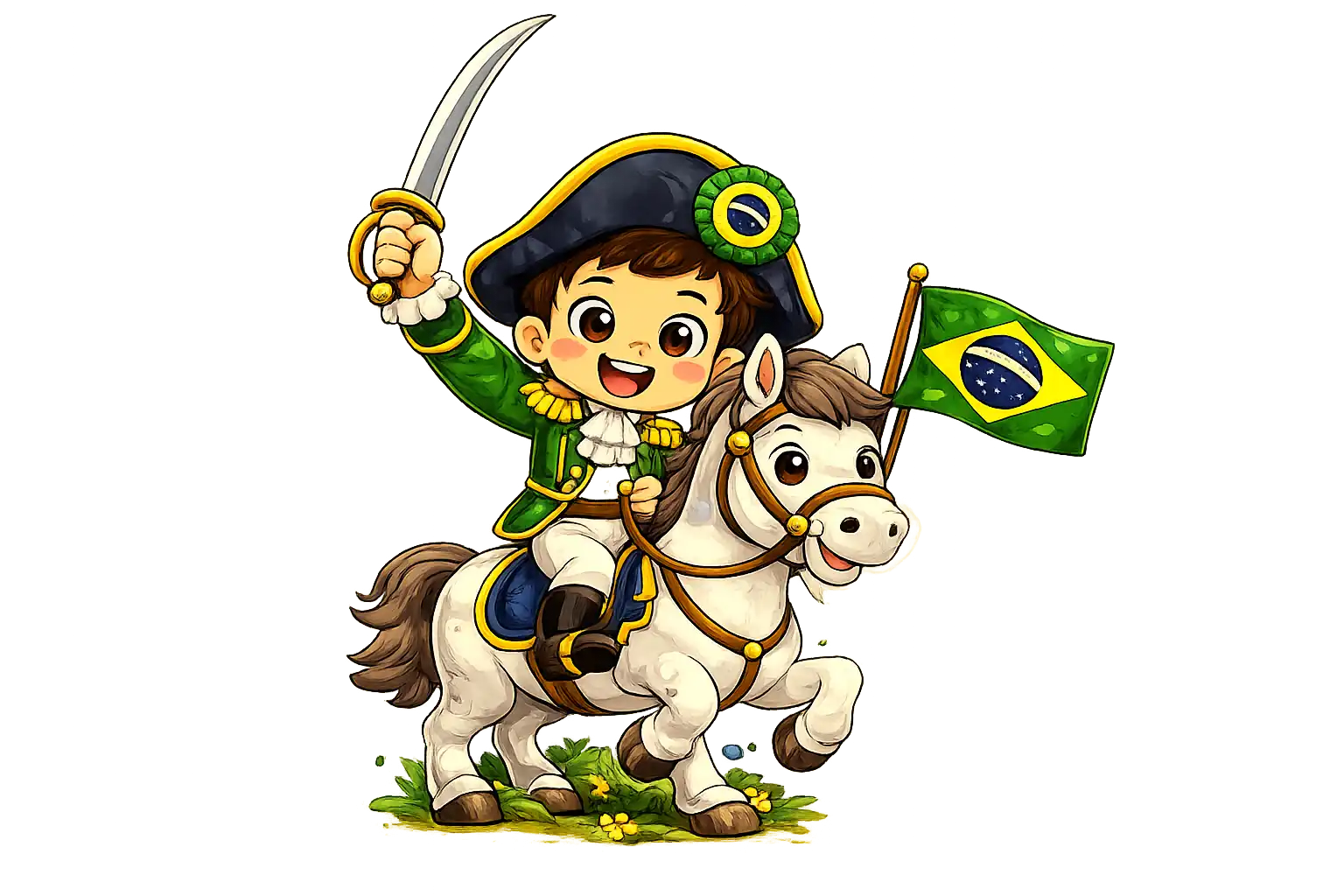 🇧🇷✨ VISEIRA DA INDEPENDÊNCIA DO BRASIL – EDUCAÇÃO INFANTIL ✨🇧🇷 — amostra 1: 🇧🇷✨ VISEIRA DA INDEPENDÊNCIA DO BRASIL –…