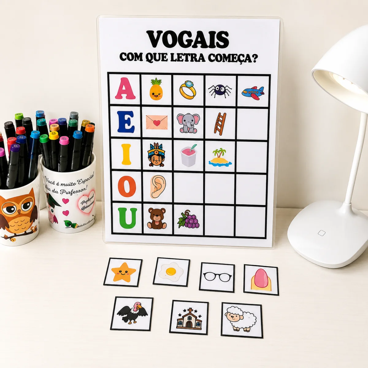 Vogais: Com Que Letra Começa? – Atividade de Alfabetização — amostra 1: 🔤 Vogais: Com Que Letra Começa? | Consciência…