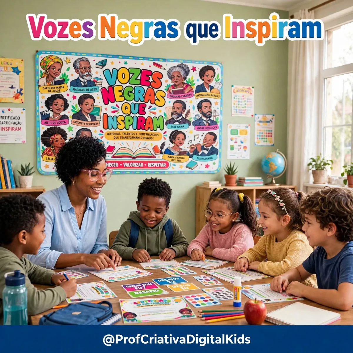 Vozes Negras que Inspiram - Consciência Negra — Datas comemorativas para Educação Infantil: Histórias, talentos e…
