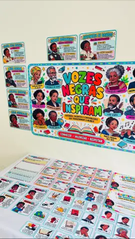 Vozes negras que inspiram — capa do material