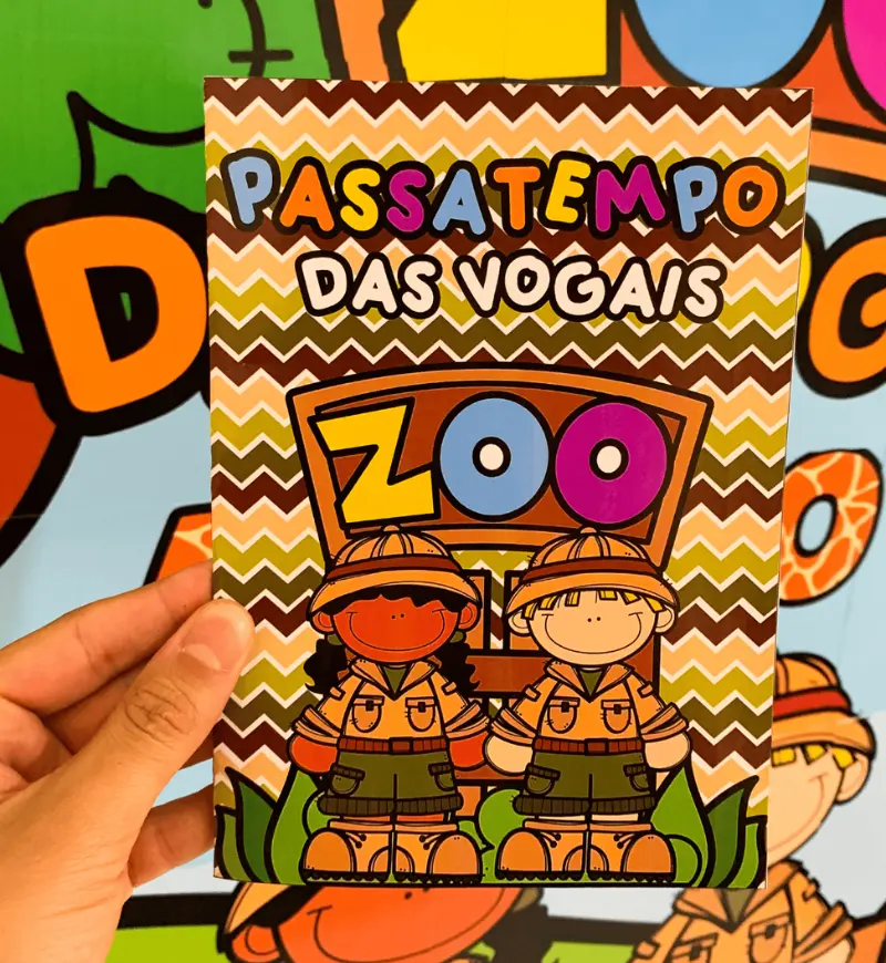 Zoo das Vogais: kit em PDF para Educação Infantil — amostra 3: Como usar o Zoo das Vogais em sala