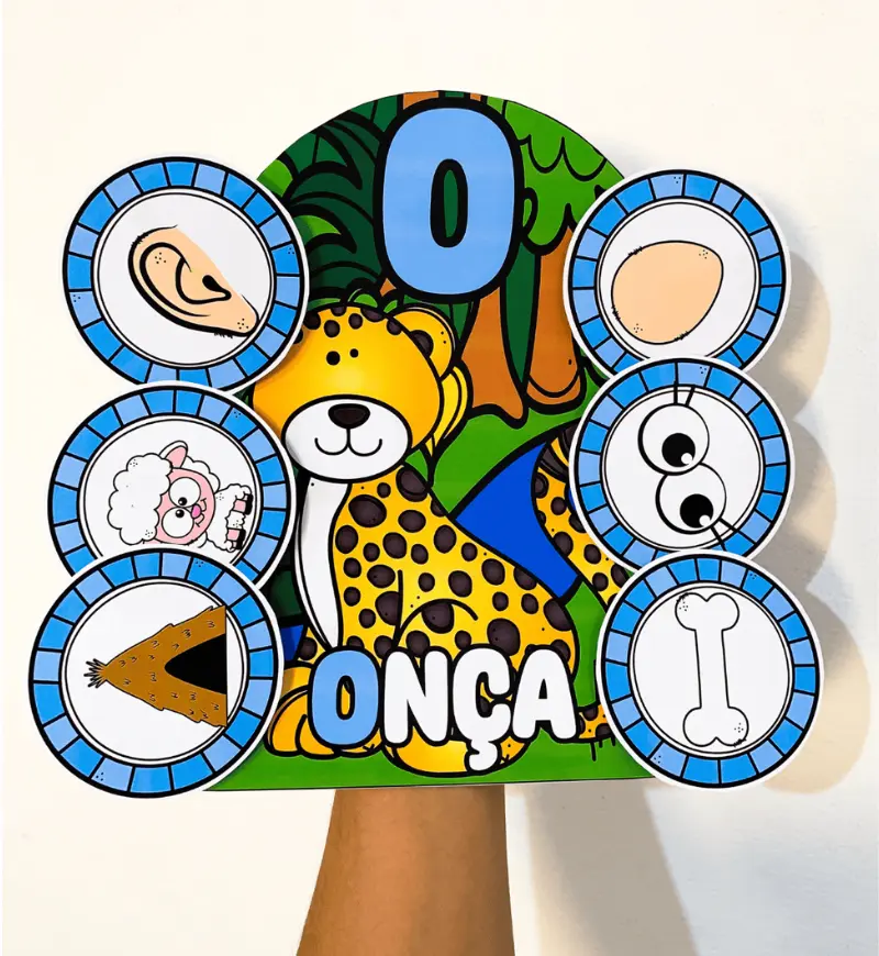Zoo das Vogais: kit em PDF para Educação Infantil — amostra 5: Explore as vogais de forma lúdica na Educação Infantil com…