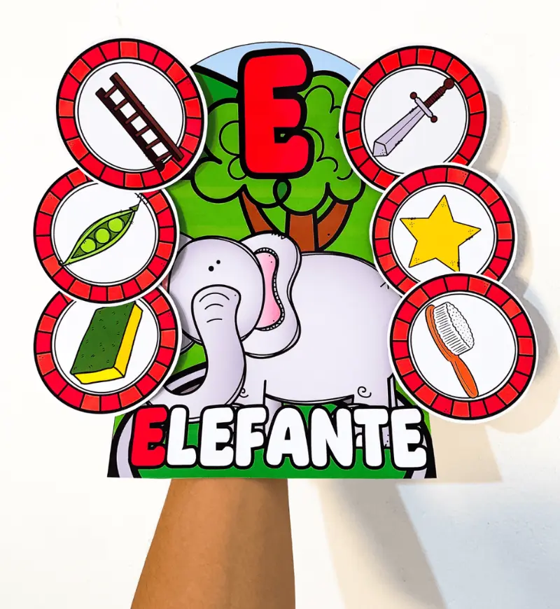 Zoo das Vogais: kit em PDF para Educação Infantil — amostra 6: Explore as vogais de forma lúdica na Educação Infantil com…