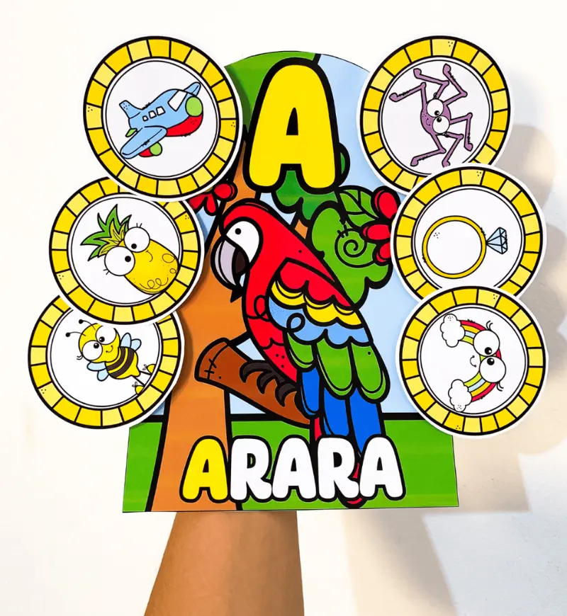 Zoo das Vogais: kit em PDF para Educação Infantil — amostra 7: Explore as vogais de forma lúdica na Educação Infantil com…
